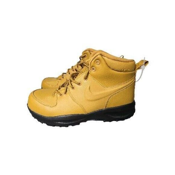 Size 7 (GS)‎ - Nike Manoa Mid Wheat NEW No Box Kids Womens Mens - Picture 1 of 7